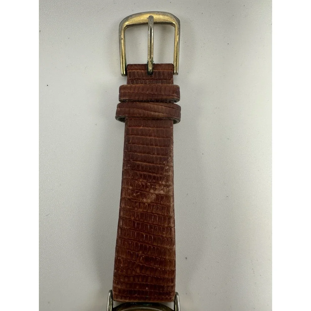 Benrus Mens‎ Calendar Watch New Battery 31MM 6.75